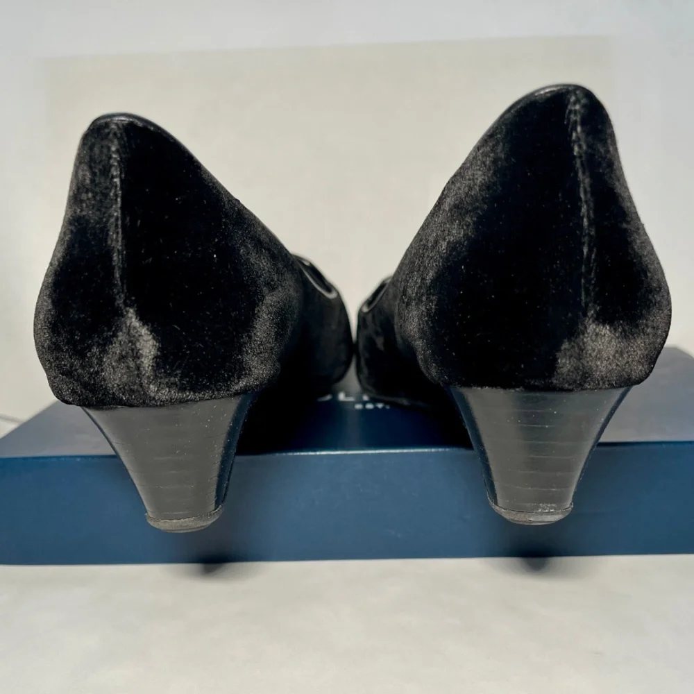 COLE HAAN Tali Luxe Velvet Wedge | Sz 9